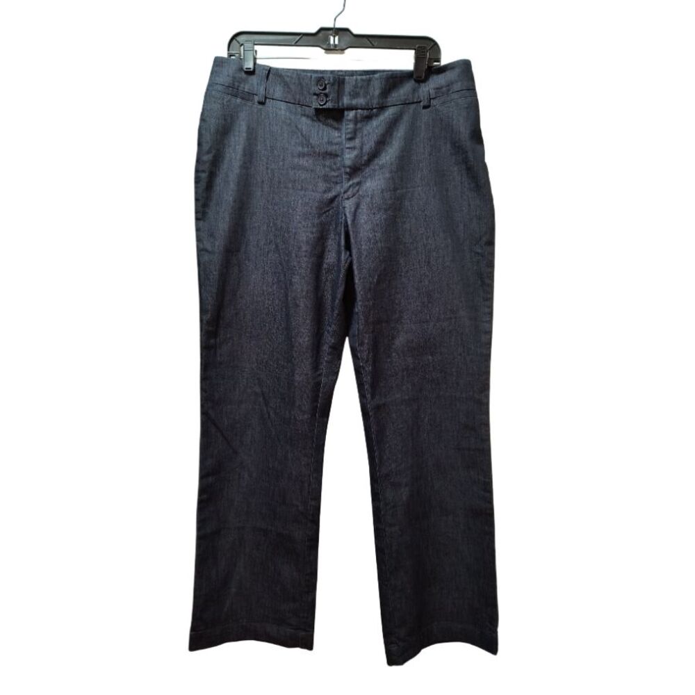 Lee Jeans Women’s 35x32 Blue Natural Straight Leg at the Waist Stretch Denim